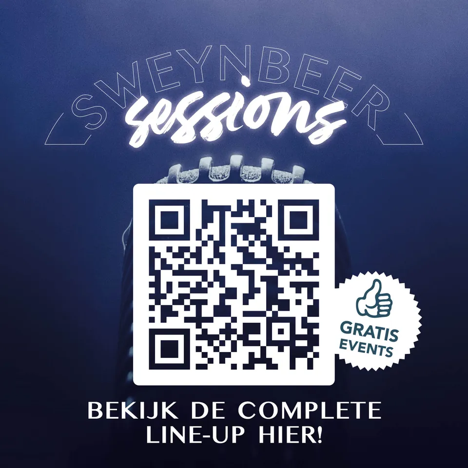 🐗 Vanaf 11 september is het weer zover! Dan trappen we ons nieuwe seizoen van Sweynbeer Sessions terug op gang. 🥳

😲 Geïnteresseerd in de complete line-up? 
Ga naar sweyn.beer/sweynbeer-sessions en leef je uit!
Je kan ook de QR-code scannen, maar we dagen je uit dat klaar te krijgen in het geval je dit bericht op mobile tegemoet scrollde 😉

📍 Brouwerij Sweynbeer
Victor Servranckxstraat 2, Elewijt

🕔 Elke vrijdag van 17 tot 22 uur open
🕐 Elke zondag van 13 tot 18 uur open